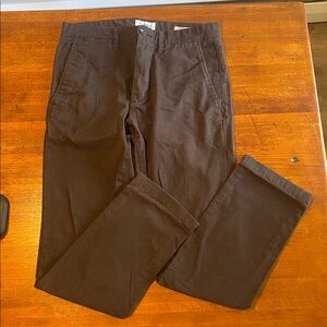 Goodfellow & Co Hennepin Chino Slim. Brown 32W x 30L